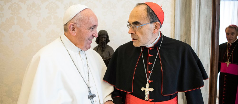 Papst Franziskus und Kardinal Philippe Barbarin