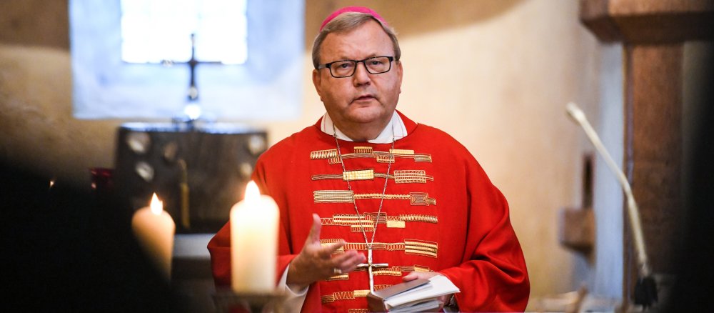 Franz-Josef Bode bei einem Gottesdienst