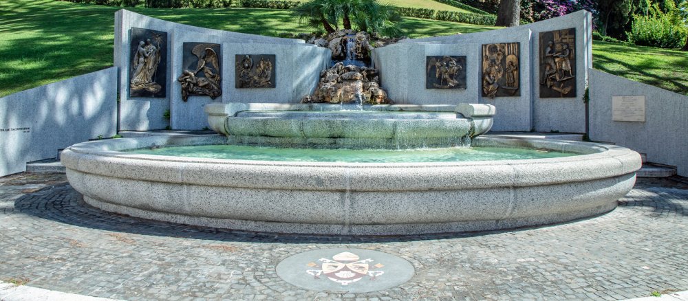 Der Josephsbrunnen im Vatikan