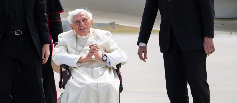 Der emeritierte Papst Benedikt XVI.