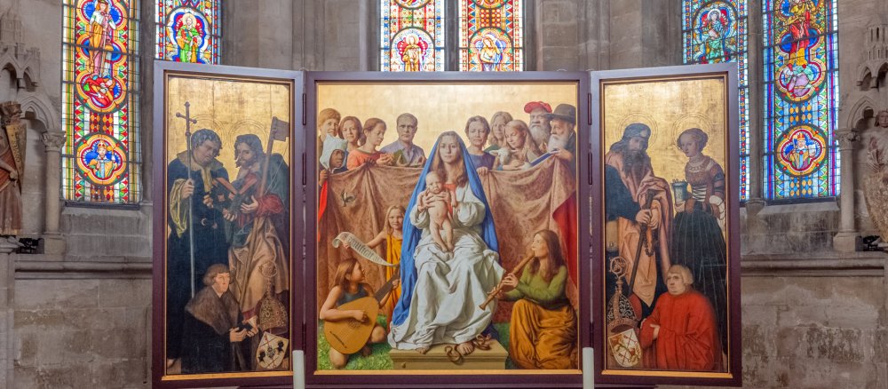 Marienaltar im Naumburger Dom