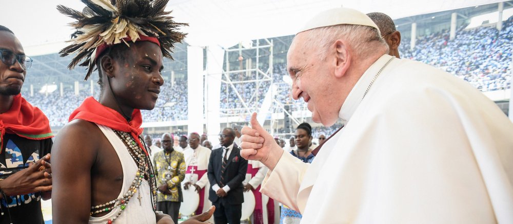 Gottesdienst mit Papst Franziskus in Kinshasa