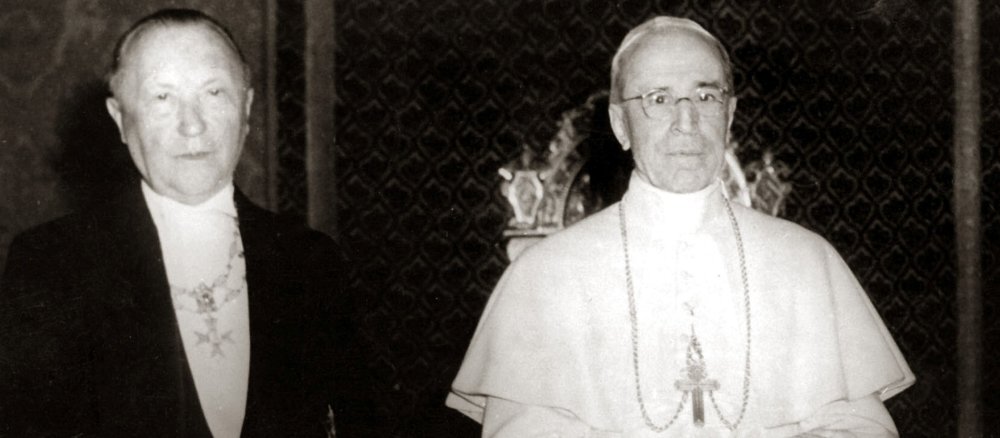 Konrad Adenauer und Pius XII.