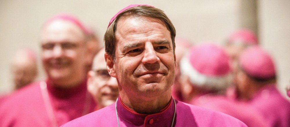 Bischof Stefan Oster beim Eröffnungsgottesdienst der Frühjahrsvollversammlung der Bischofskonferenz