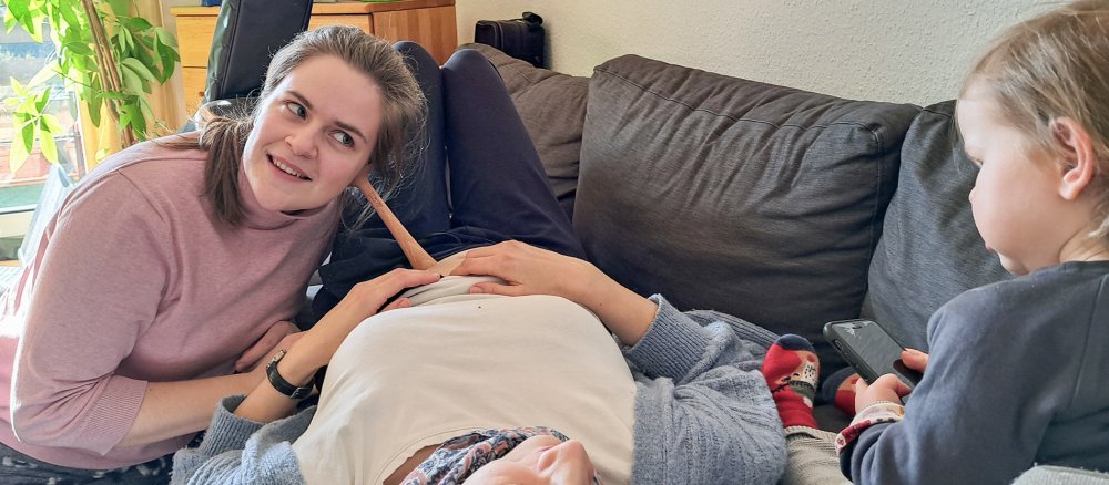 Crescentia Hageböck, Studentin der Hebammenwissenschaft