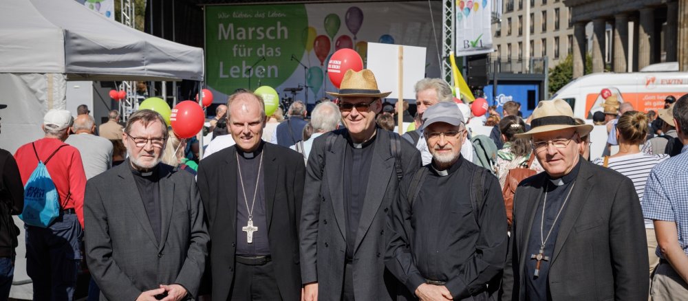 Bischöfe beim "Marsch für das Leben"