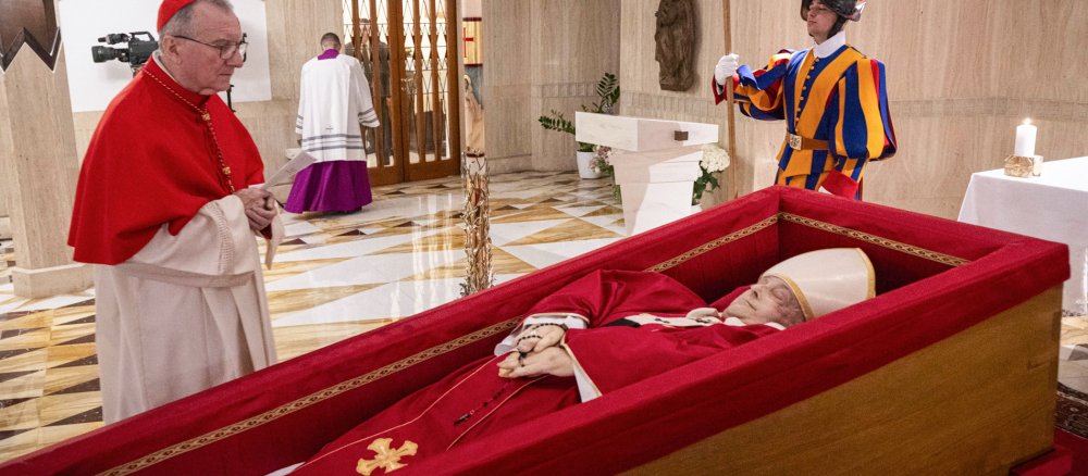 Leichnam von Papst Franziskus