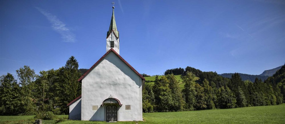 Kapelle Sankt Rochus am 26. August 2025 in Weißach.