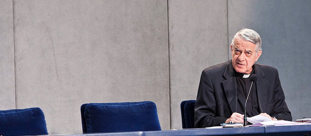 Vatikansprecher Federico Lombardi.