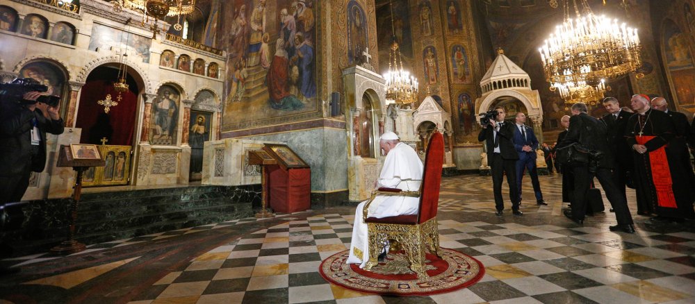 Papst Franziskus in Sofia