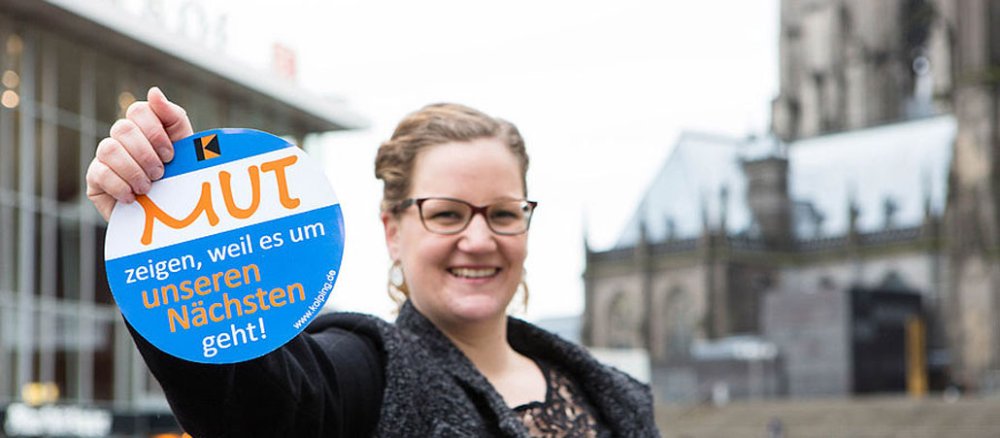 Samantha Ruppel ist Projektreferentin beim "Kolping-Netzwerk für Geflüchtete"