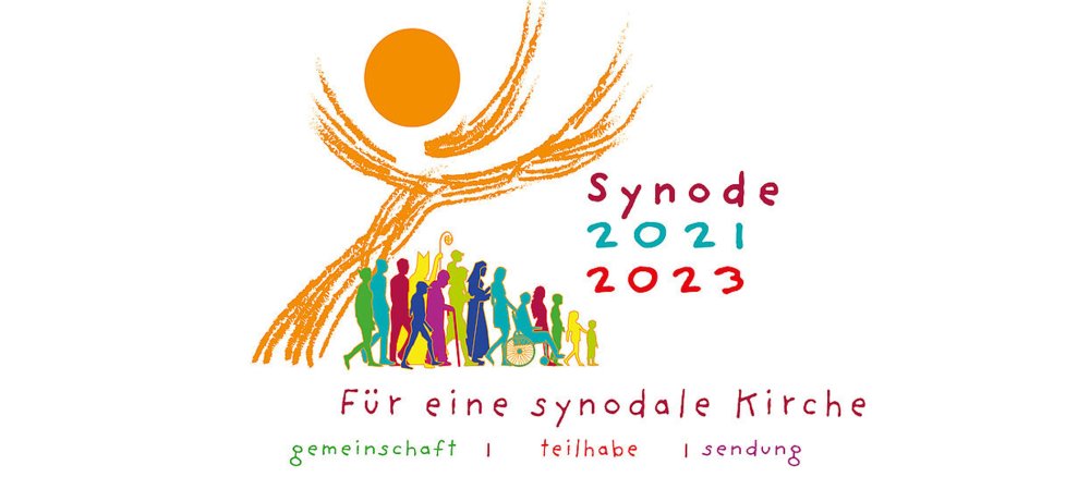 Das deutsche Logo der Weltsynode