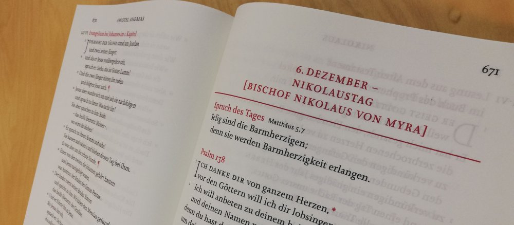Der Nikolaus-Gedenktag im neuen Lektionar der EKD
