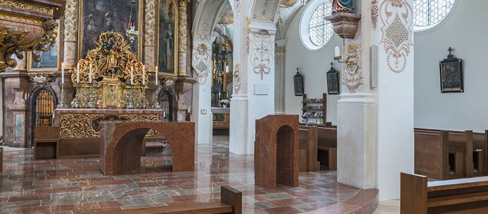 Wallfahrtskirche Heilige Dreifaltigkeit, Weihenlinden.