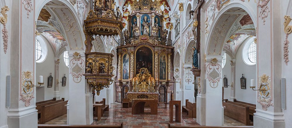 Wallfahrtskirche Hl. Dreifaltigkeit, Weihenlinden.