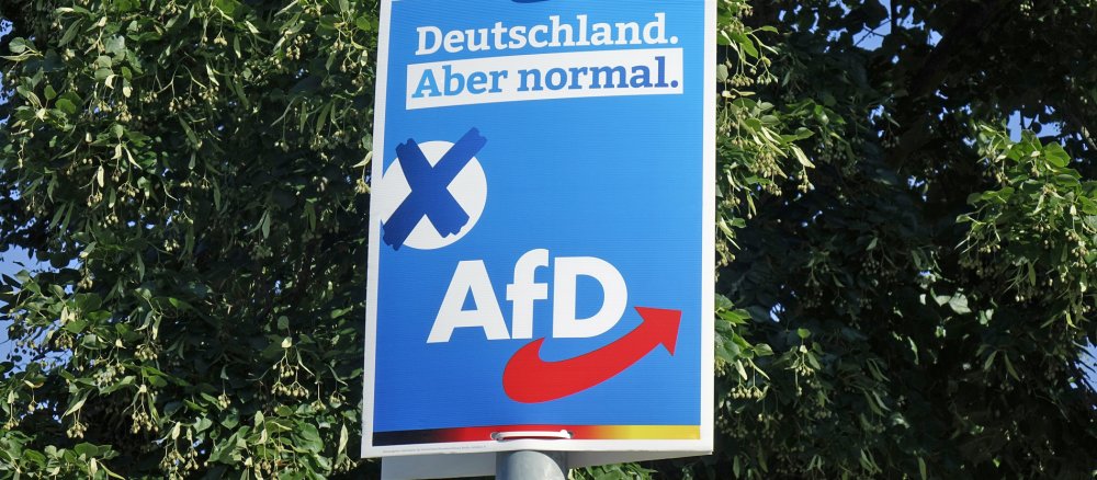 Wahlplakat AfD