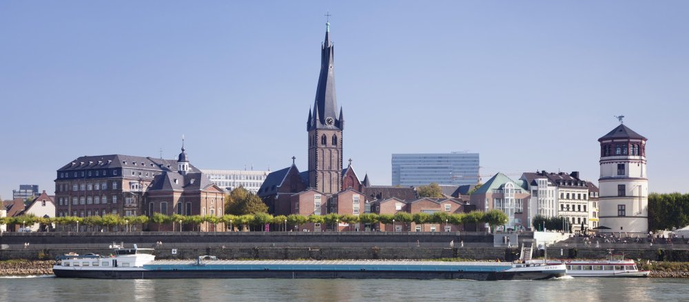 Die Düsseldorfer St.-Lambertus-Kirche