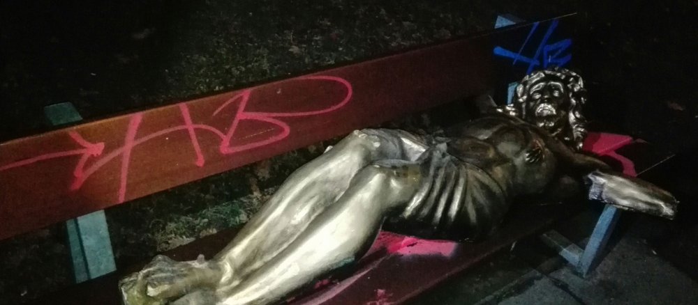 In Göttingen wurde eine Jesus-Statue gefunden – ohne Hände