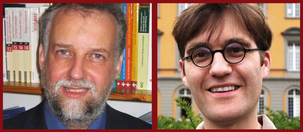 Porträts der beiden Theologen