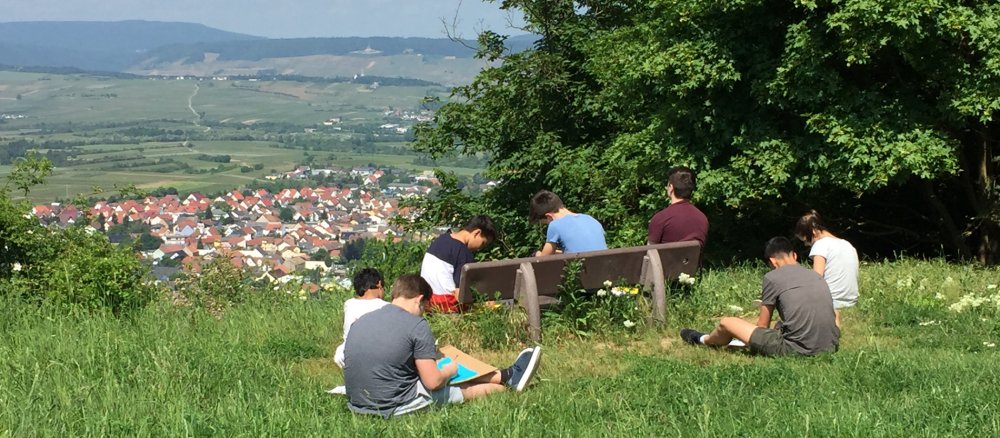 Firmlinge des Theresianums auf dem Jakobsberg