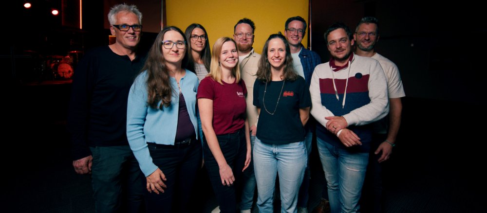 Das Team der "Gründergeist" Bewegung in einem Gruppebild