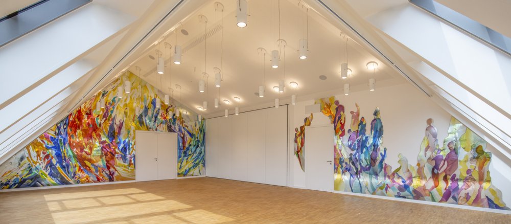 Kunstwerk Sail bei missio München