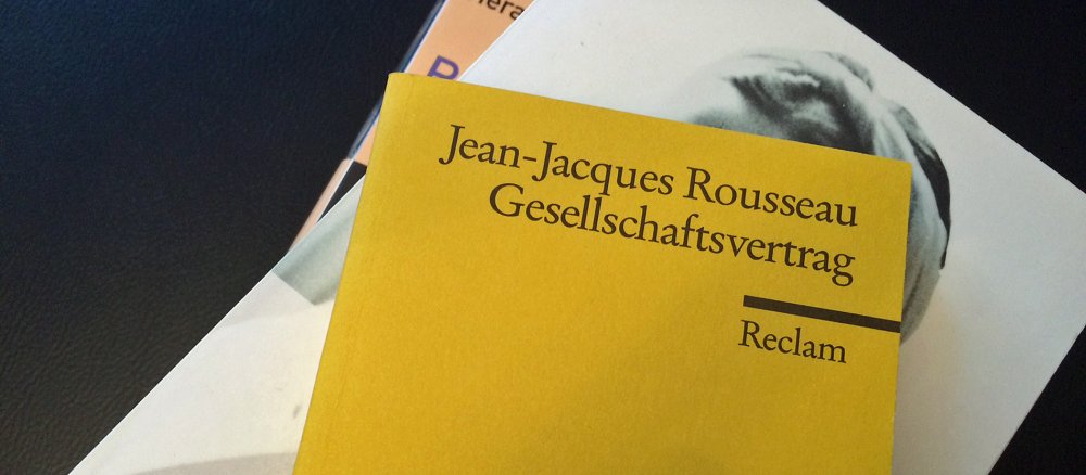 Werk von Jean-Jacques Rousseau