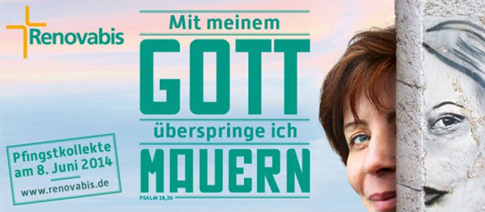 Plakat zur Renovabis-Pfingstaktion 2014