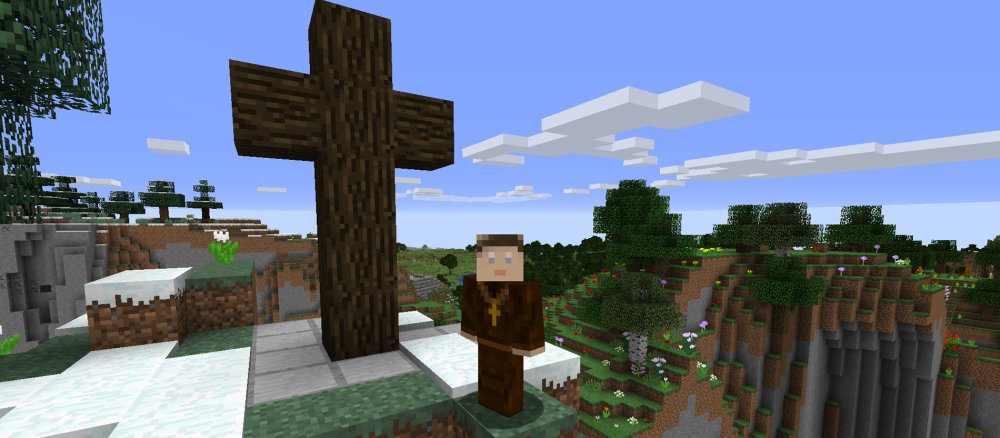 Kreuz bei Minecraft