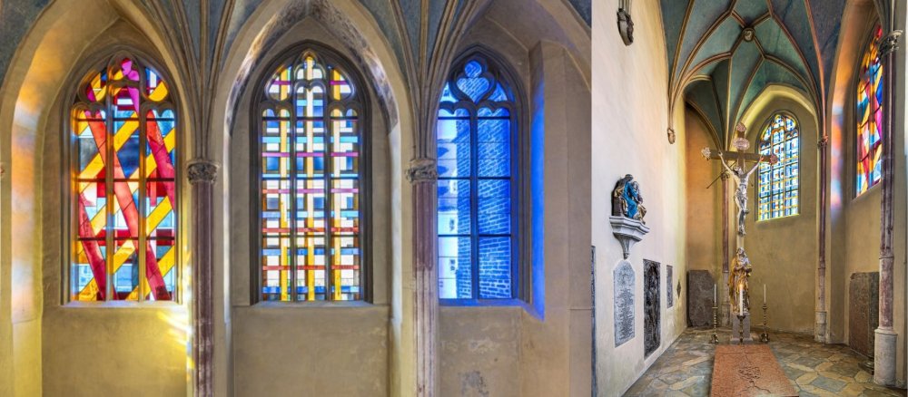 Die Kirchenfenster des renommierten Künstlers Sean Scully in Landshut