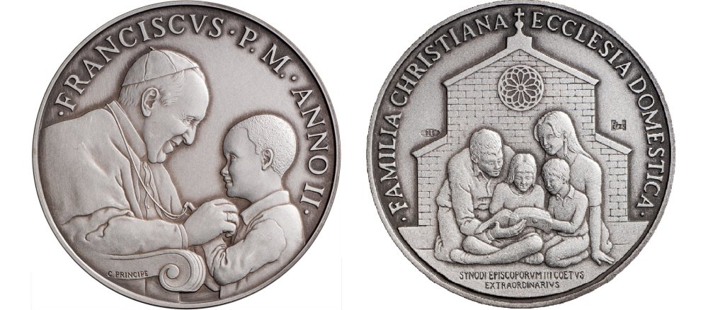 Päpstliche Jahresmedaille 2014