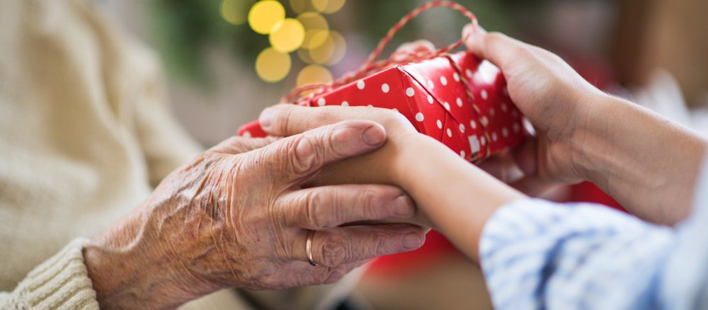 Geschenk für Senior