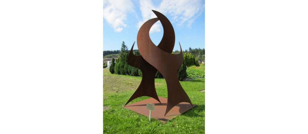 Skulptur "The Touch"