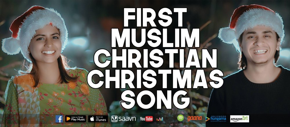 So macht die Plattenfirma Werbung für das erste muslimisch-christliche Weihnachtslied