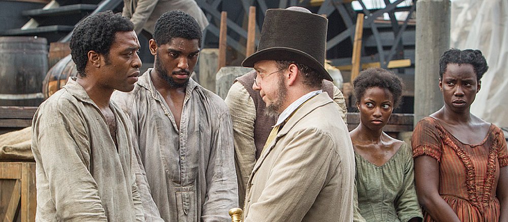 Szene aus dem Film "12 Years a Slave" mit Chiwetel Ejiofor (l.).