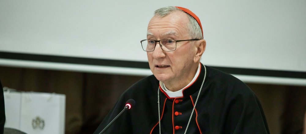 Kardinalstaatssekretär Pietro Parolin spricht vor der Synode der ukrainisch-katholischen Kirche