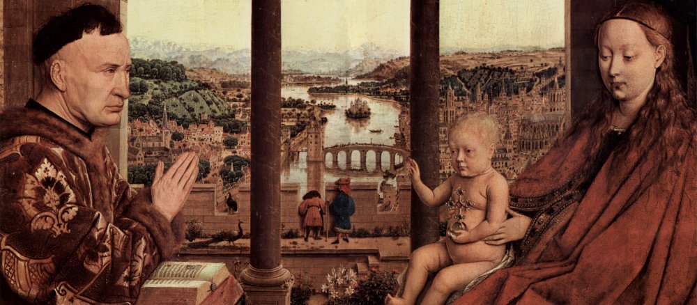 van Eyck Rolin Madonna