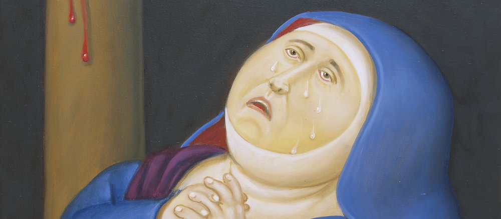 Weinende Maria